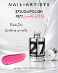 Load image into Gallery viewer, Pink Flame (27D #177)