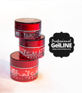 Carica l'immagine nel visualizzatore della galleria, alt="Nail Artists GelLINE – professional UV gels for nail modeling in red jars"