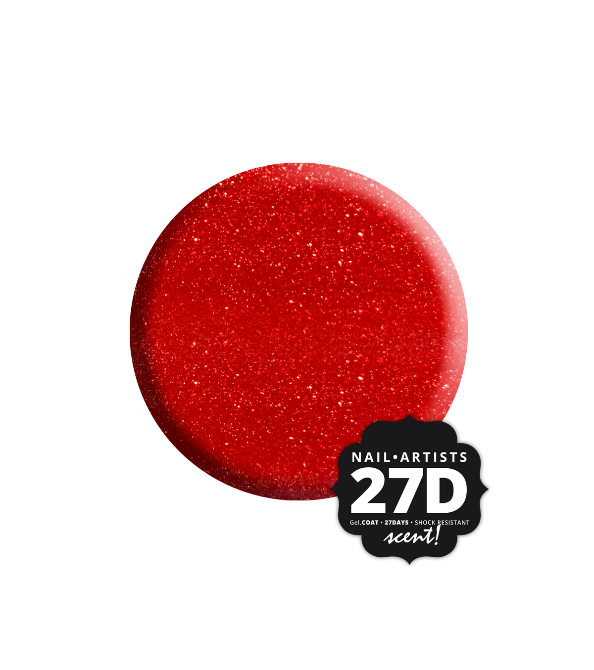 Gelpolish Glitter Cherry Tree (27D #211)