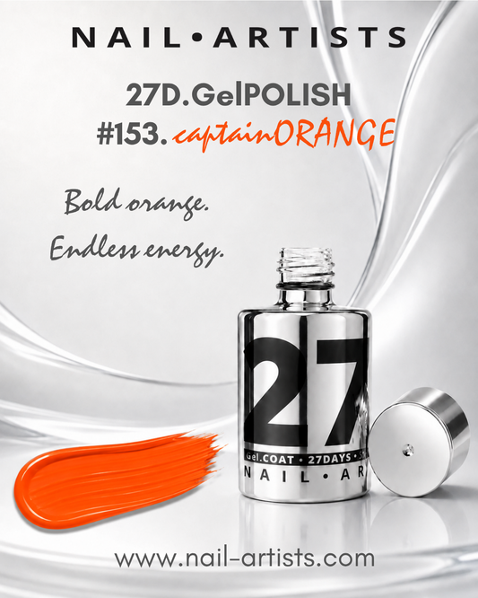 captain.ORANGE (27D GelPOLISH #153)