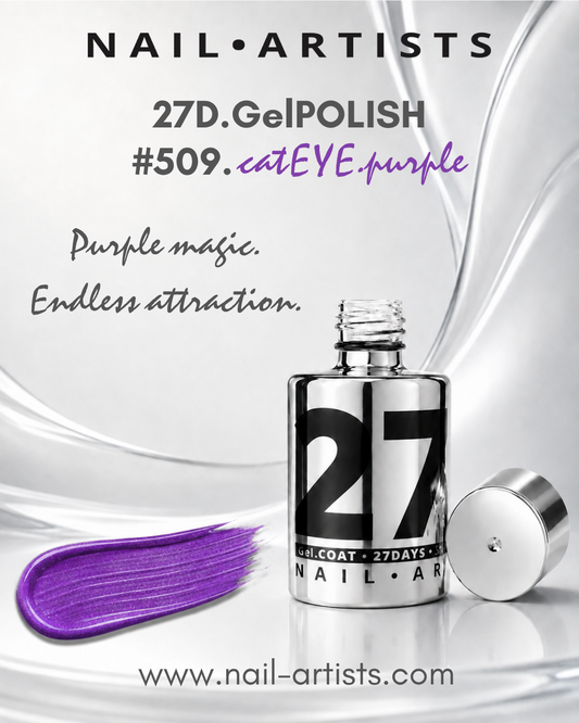 27D.cat.eye.gel #9 cat.lilac