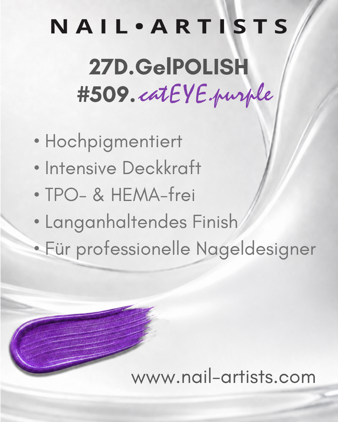27D.cat.eye.gel #9 cat.lilac