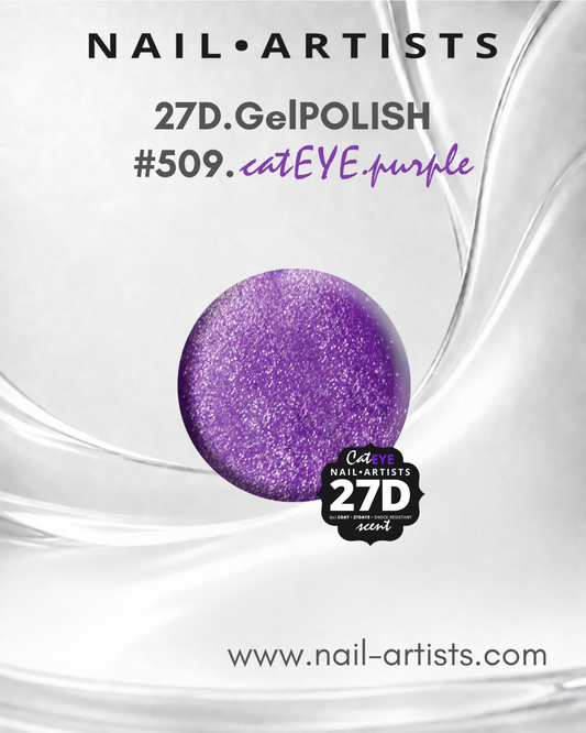 27D.cat.eye.gel #9 cat.lilac