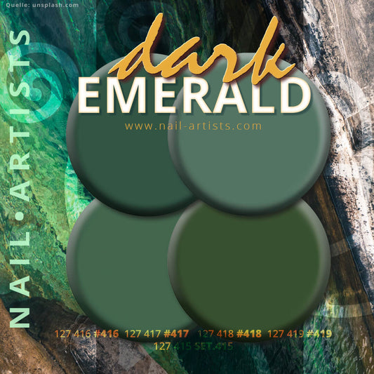 Gelpolish Green Mystic Emerald (27D #418)