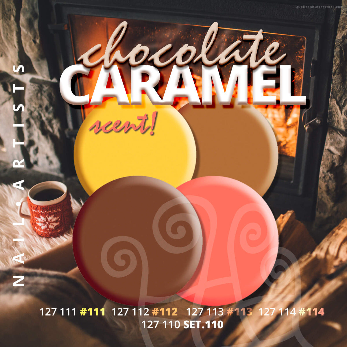 Gelpolish Hot Chocolate (27D #113)
